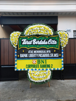 Papan Bunga Duka di Sidoharjo