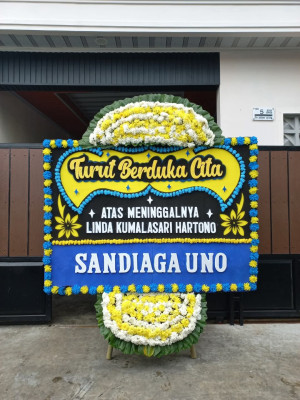 Papan Bunga Duka di Sidoharjo