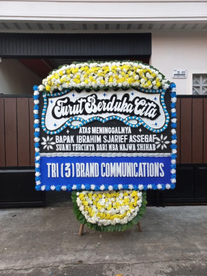 Papan Bunga Duka di Sidoharjo